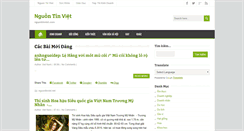 Desktop Screenshot of nguontinviet.com